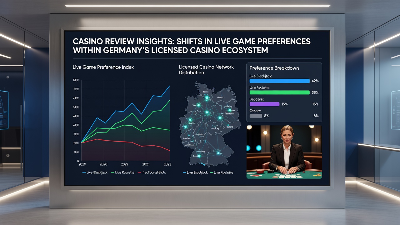 Übersicht über Live-Game-Trends in deutschen Casinos mit Fokus auf Roulette- und Blackjack-Tische