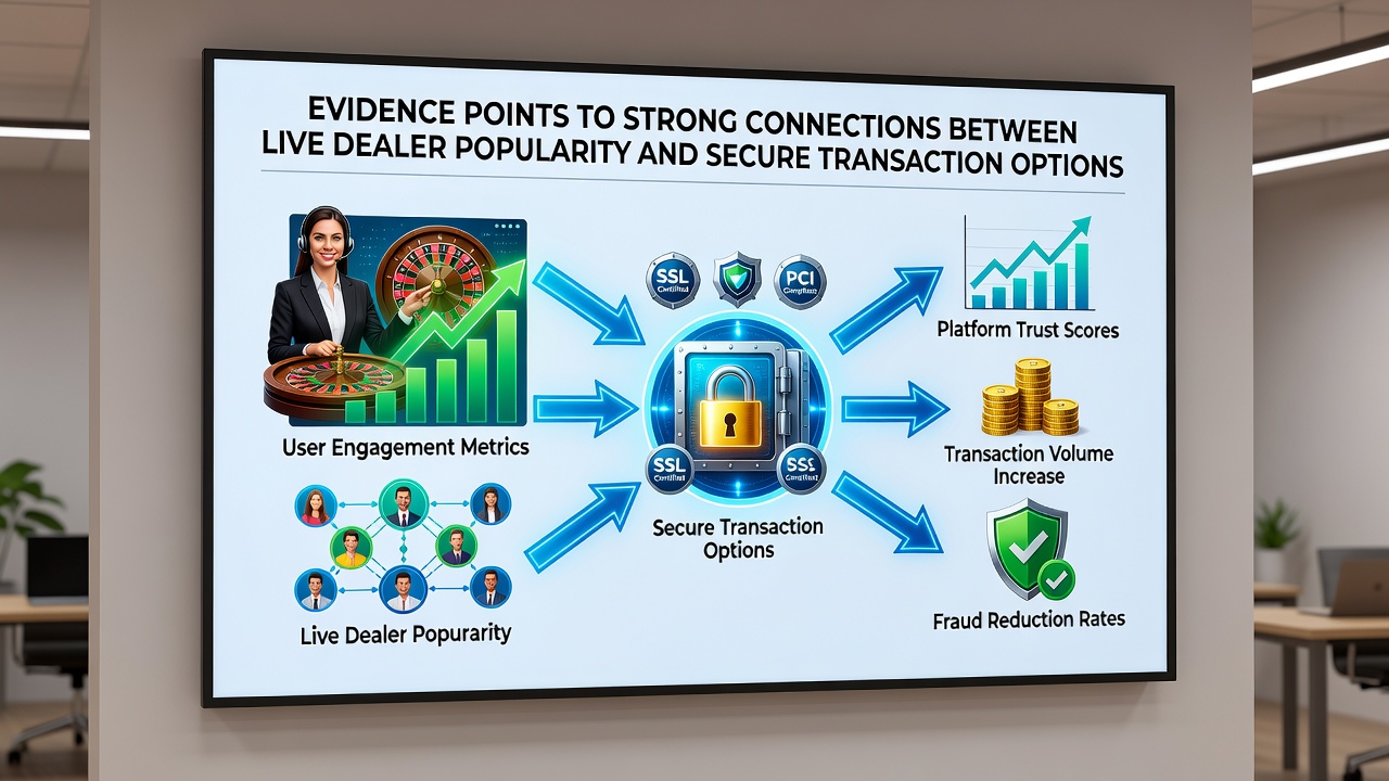 Sichere Transaktionsschnittstelle in einem mobilen Casino mit Live-Dealer-Integration