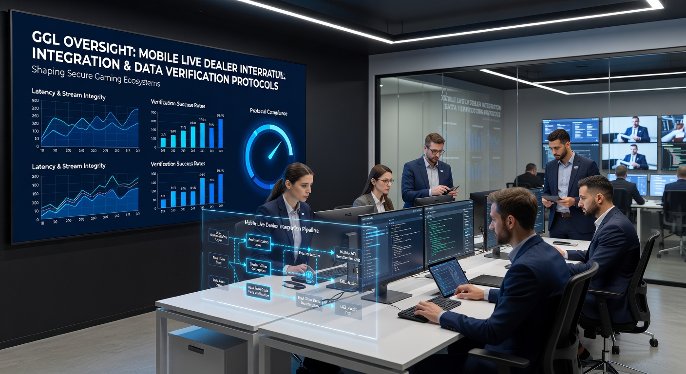 Technische Integration von Datenverifikation in mobilen Live-Dealer-Systemen