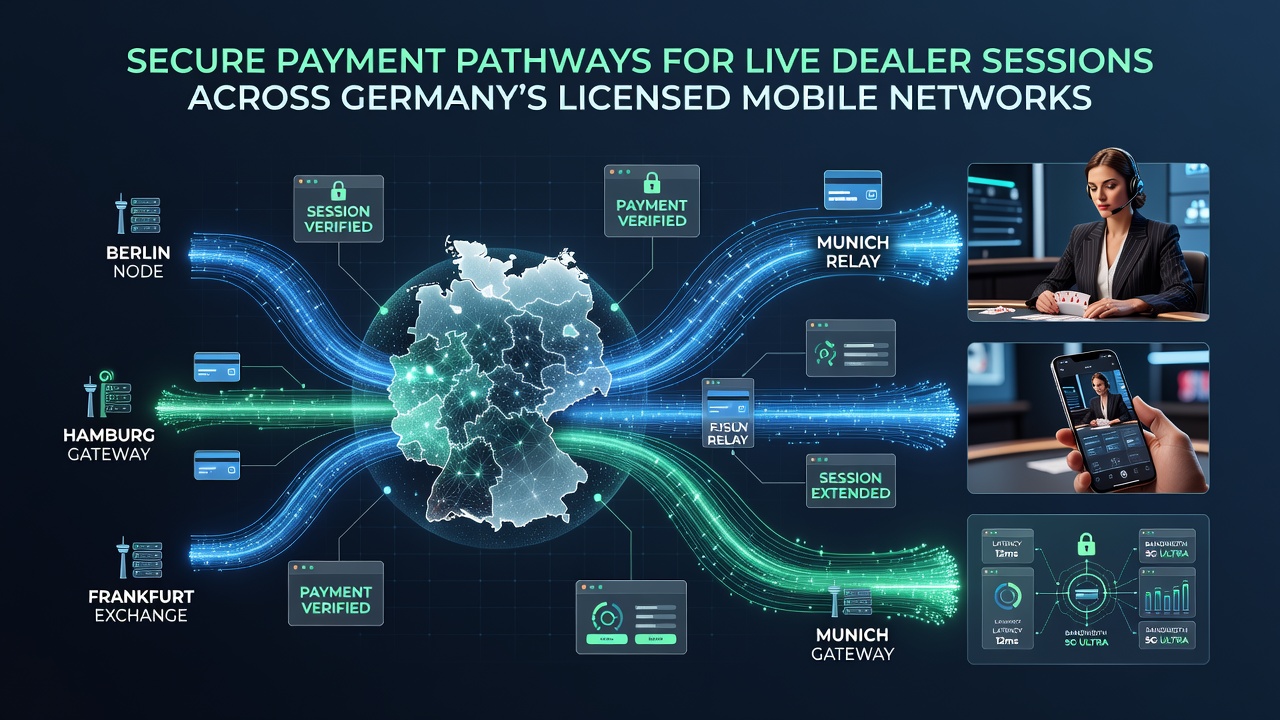 Live-Dealer-Sitzungen mit mobilen Zahlungsoptionen