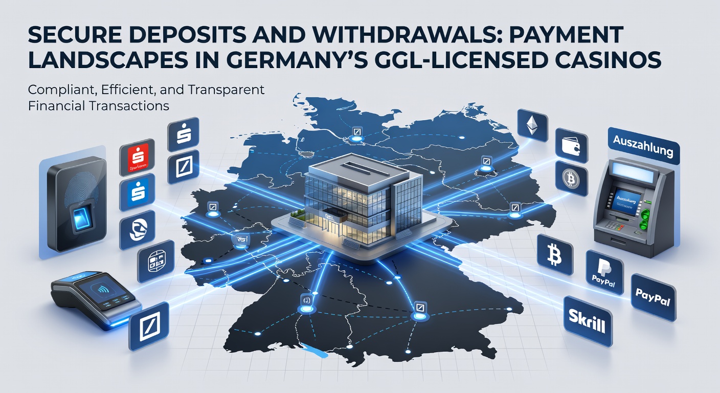 Darstellung eines sicheren Auszahlungsprozesses mit Verifizierungsschritten in einem GGL-Casino